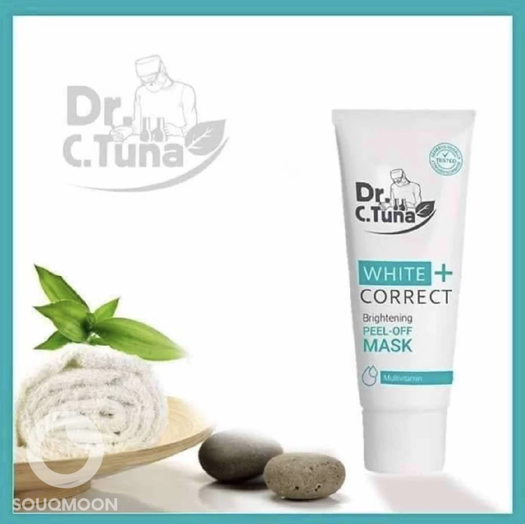 DR C TUNA WHITE + CORRECT BRIGHTENING PEEL-OFF MASK