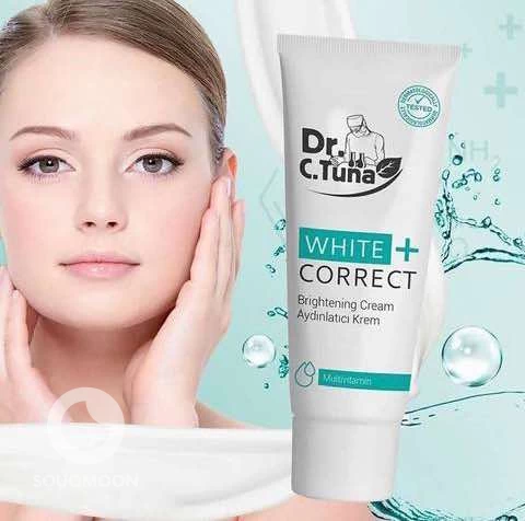 DR C TUNA WHITE + CORRECT BRIGHTENING PEEL-OFF MASK