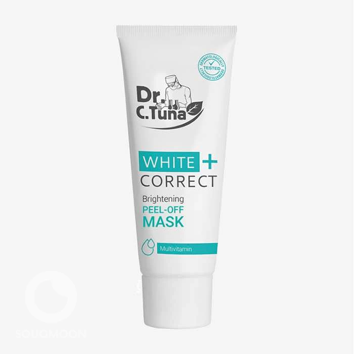 DR C TUNA WHITE + CORRECT BRIGHTENING PEEL-OFF MASK