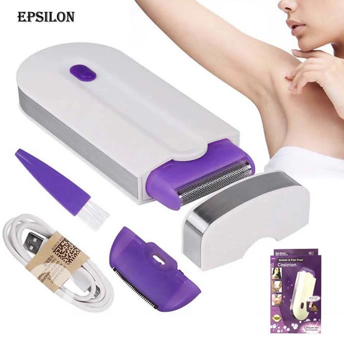 Laser Rechargeable Hair Removal Purple Sensa-Light Device