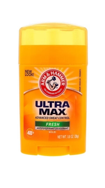 UltraMax، مزيل رائحة صلب مضاد للعرق، منعش، 1.0 أونصة (28 غرام)