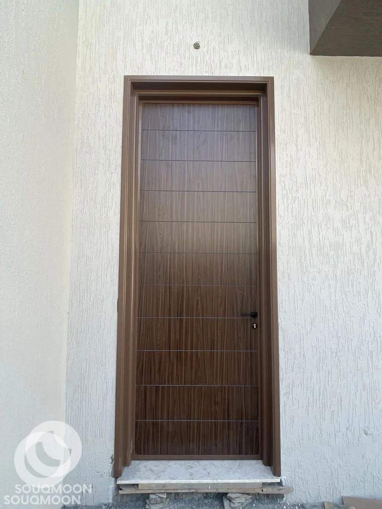 Aluminum doors