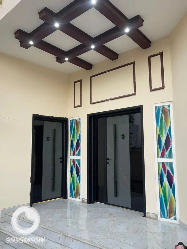 Aluminum doors