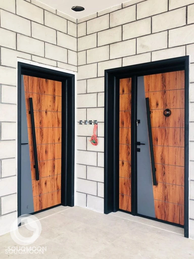 Aluminum doors