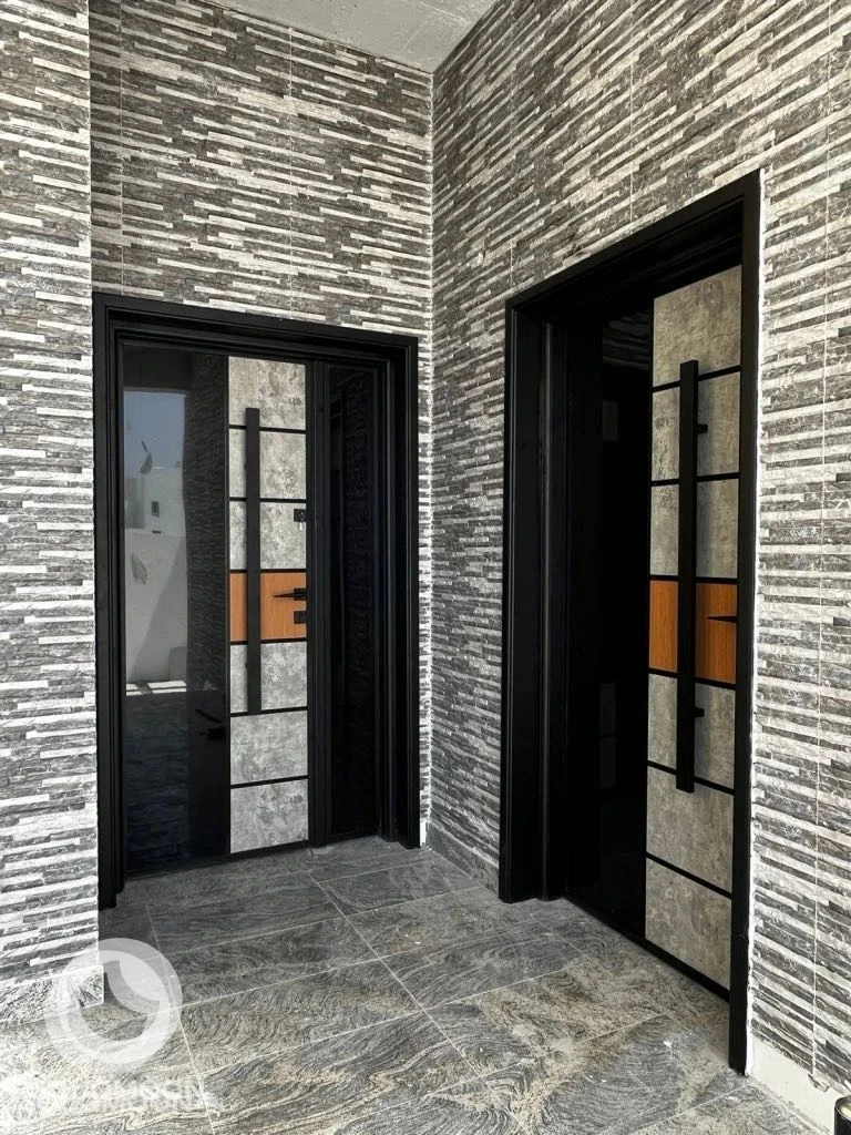 Aluminum doors