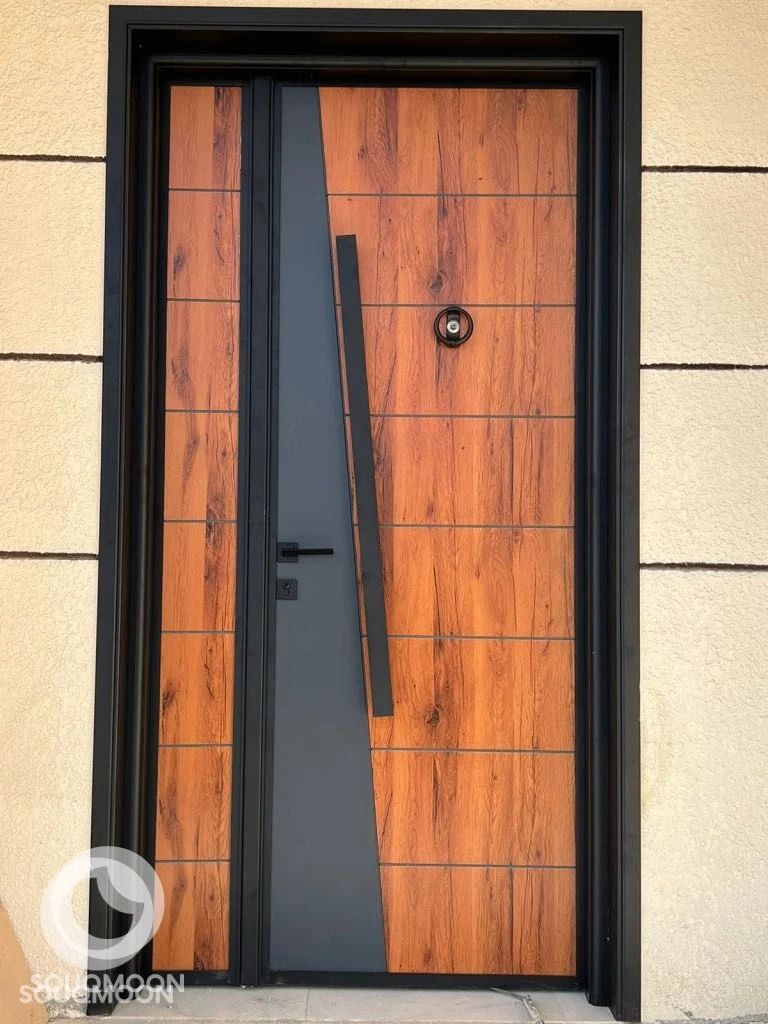 Aluminum doors