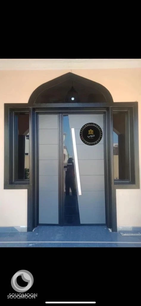 Aluminum doors