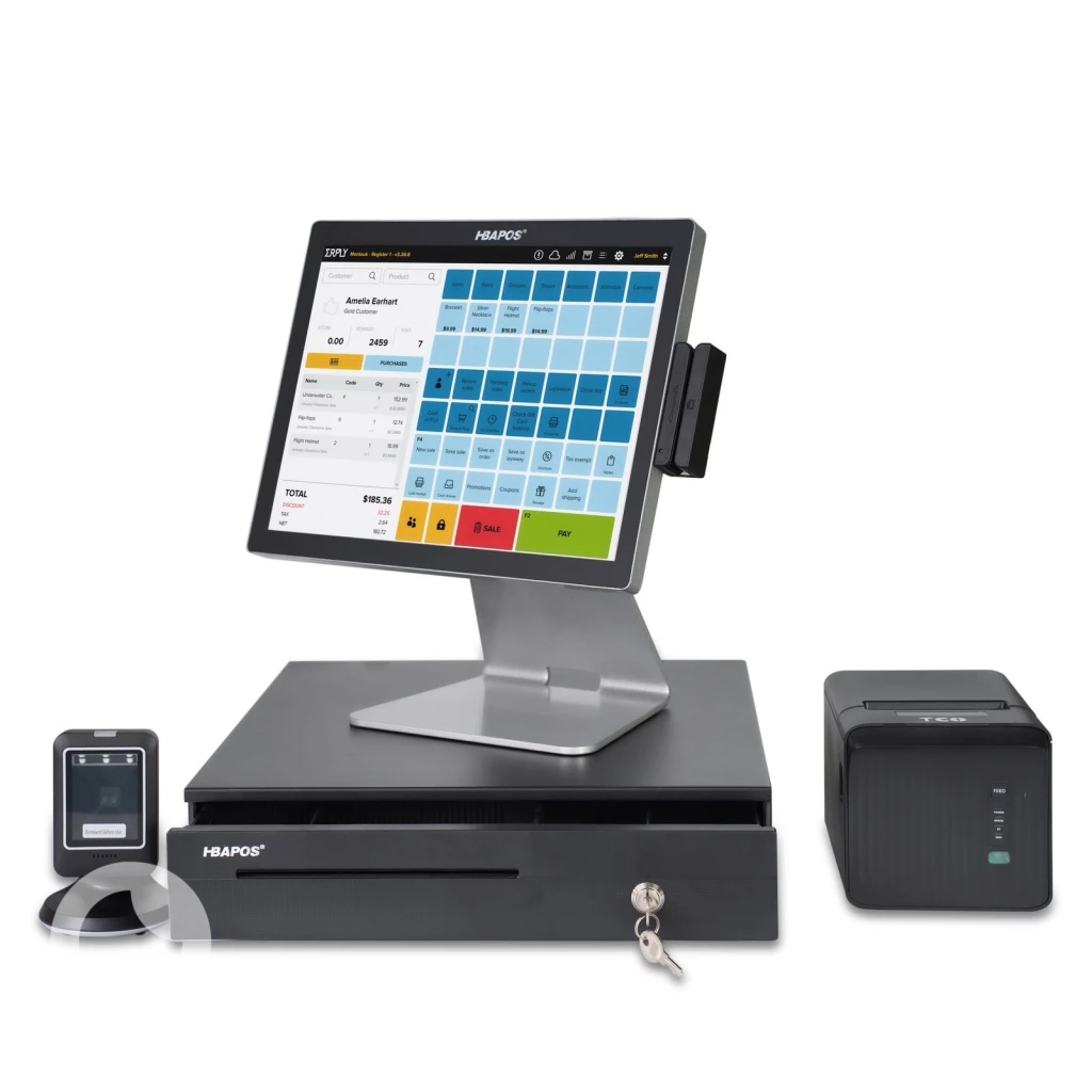 "Point of sale systems + accounting devices"