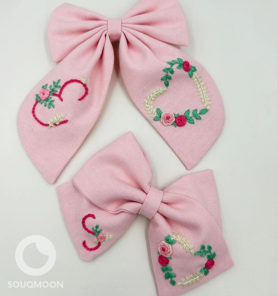 Hand embroidery clips