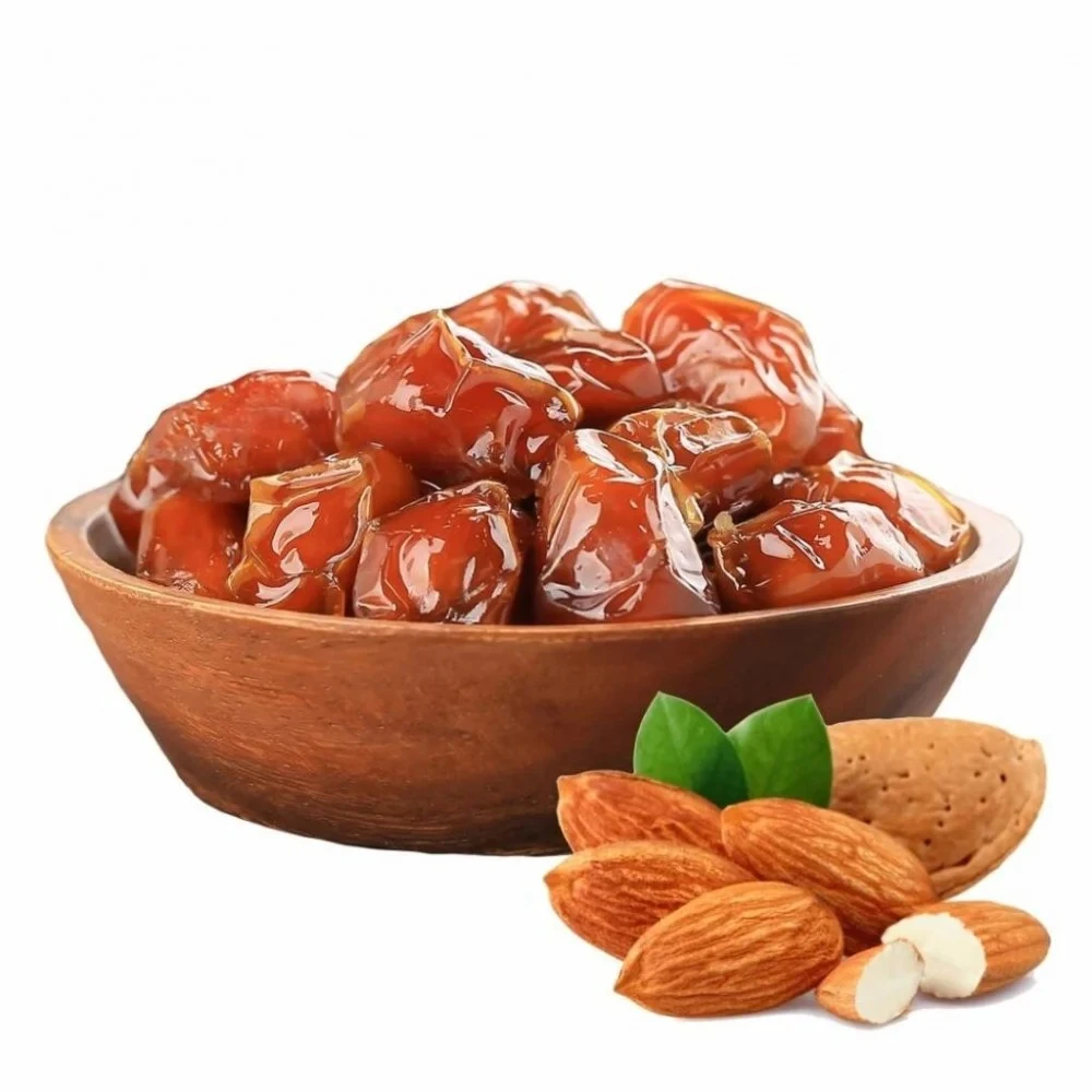 تمر خلاص محشي باللوز