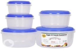 TIGHT N FRESH CONTAINERS 5PCS SET