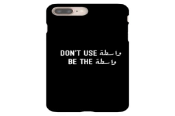 don't use واسطه phone case