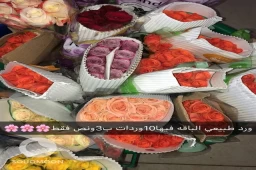 ورد طبيعي بسعر الجمله🌹🌸🌾