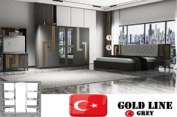 غرفه نوم تركي ٧ قطع شامل التركيب والدوشق مجاني