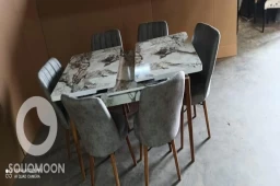 Dining table with 6 chairs