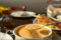 شوربه سالمون بروكلي