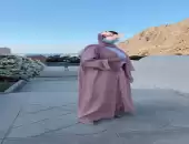 pink abaya 