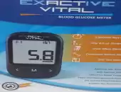 Exactive glucometer vital جهازة قياس نسبة السكر في الدم 