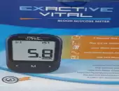 Exactive glucometer vital جهازة قياس نسبة السكر في الدم 