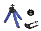 Mini Tripod flexible for smartphones or cameras with remotes 