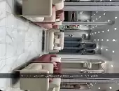 يوجد لدينا تفصيل حسب الطلب ويوجد لدينا توصيل الي جميع مناطق المملكة ودول الخليج 