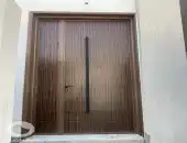 Aluminum doors 