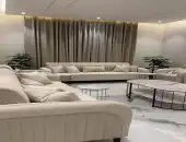 ويوجد لدينا توصيل الي جميع مناطق المملكة ودول الخليج ويوجد لدينا تفصيل حسب الطلب ويوجد ويوجد لدينا فريق متكامل لخذ المقاسات داخل الرياض 