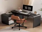مكتب زاوية قابلة للسحب 