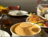 شوربه سالمون بروكلي 