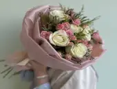 باقة الجوري الابيض 