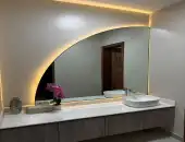 زجاج سكريت مرايا درابزين شاور 